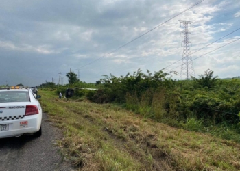 Accidente vehicular deja sin energía eléctrica la zona de captación que abastece de agua a parte de la ciudad de Chetumal