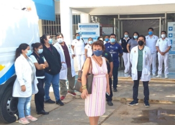 Trabajadores del Hospital Integral exigen “equidad de trato” para que se les asigne el bono Covid-19