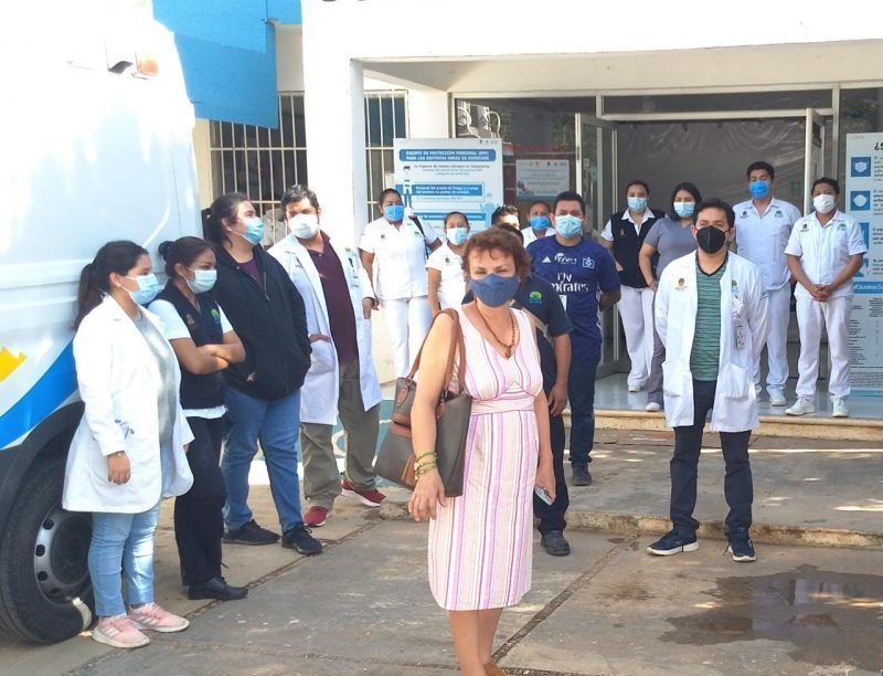 Trabajadores del Hospital Integral exigen “equidad de trato” para que se les asigne el bono Covid-19