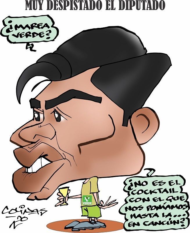 Muy despistado el diputado
