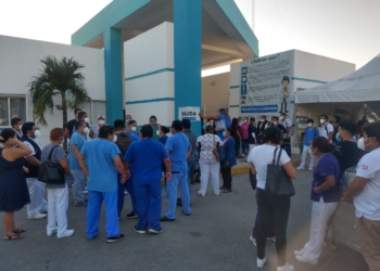 Paro laboral en el hospital general de Chetumal
