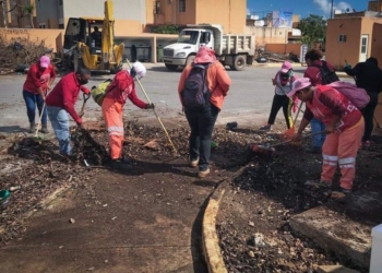 Redobla esfuerzo “Manos Solidarias” para limpiar el municipio