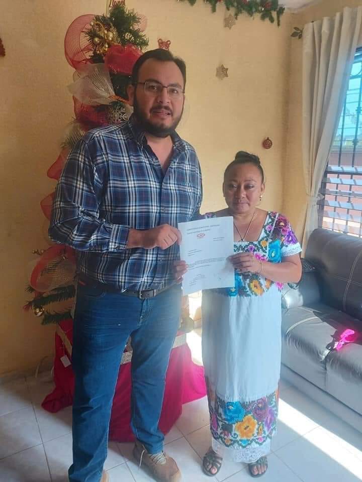 Por el PRI, una mujer indígena busca contender como precandidata a la diputación del I Distrito Federal Electoral
