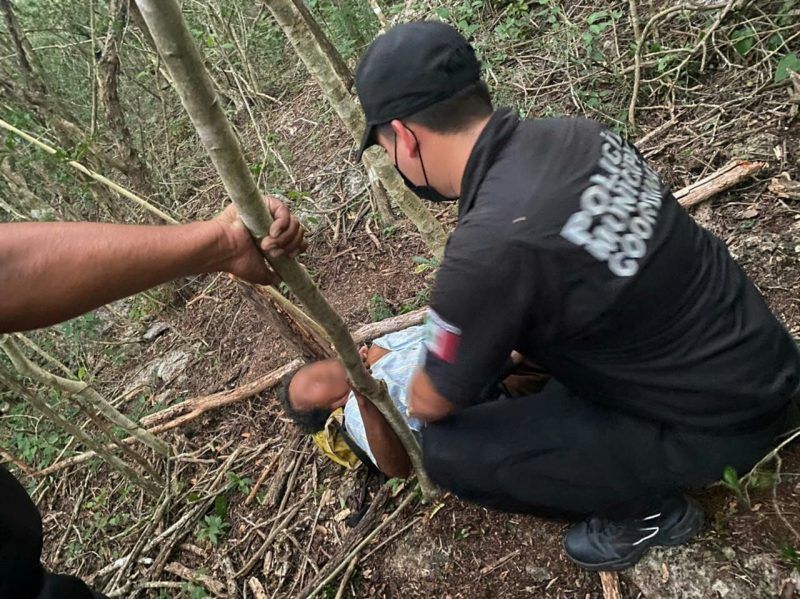 Desfallece octogenario en el monte