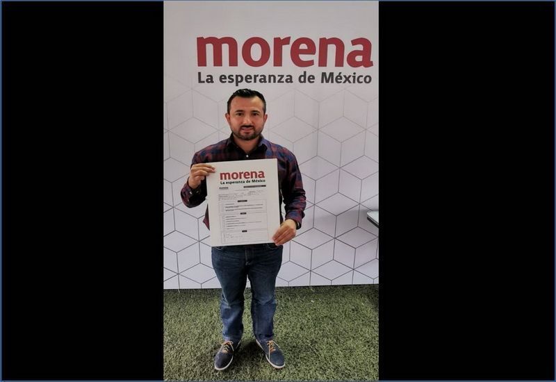 Adrián Sánchez Domínguez, aspira a la Diputación Federal por el Distrito 02 por MORENA en Quintana Roo