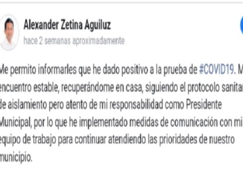 Extraoficial: Presidente Municipal de Bacalar, Alexander Zetina, posiblemente entubado por COVID-19
