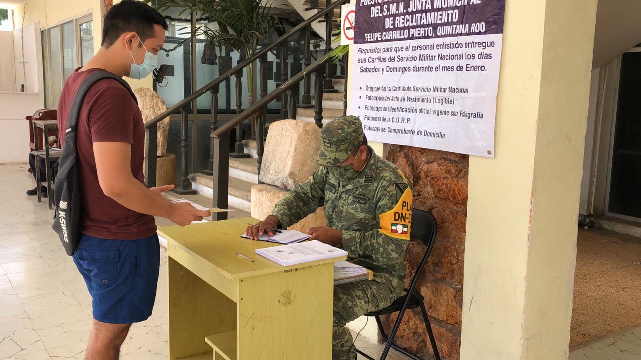 Ejército Mexicano arrancó el proceso de recepción de las cartillas del Servicio Militar Nacional