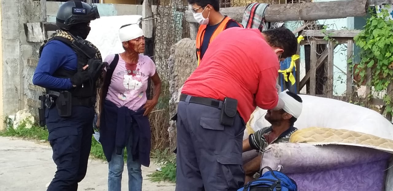 Pareja tóxica termina en el hospital