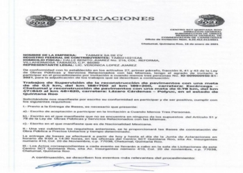 Persiste favoritismo a empresas foráneas en procesos de licitación; pide CMIC funcionarios con arraigo local