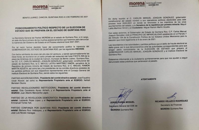 ¡Carlos Joaquín evidencia su desesperación!