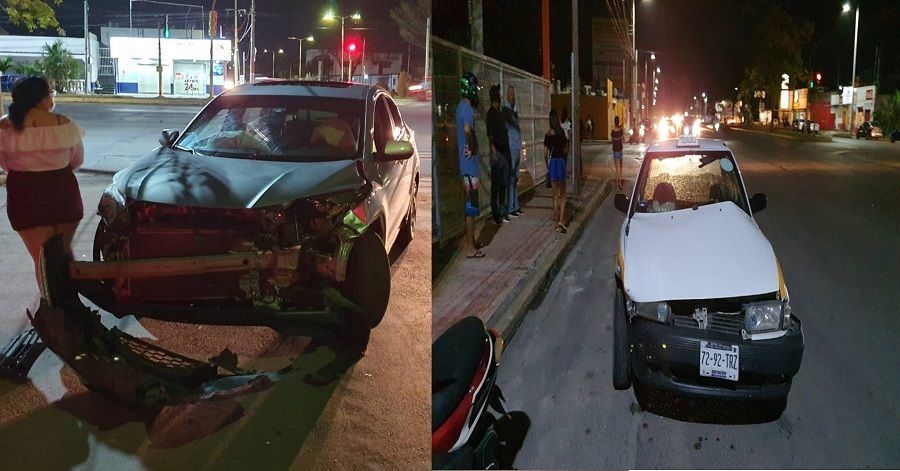 Accidente deja daños por más de 300 mil pesos en Chetumal