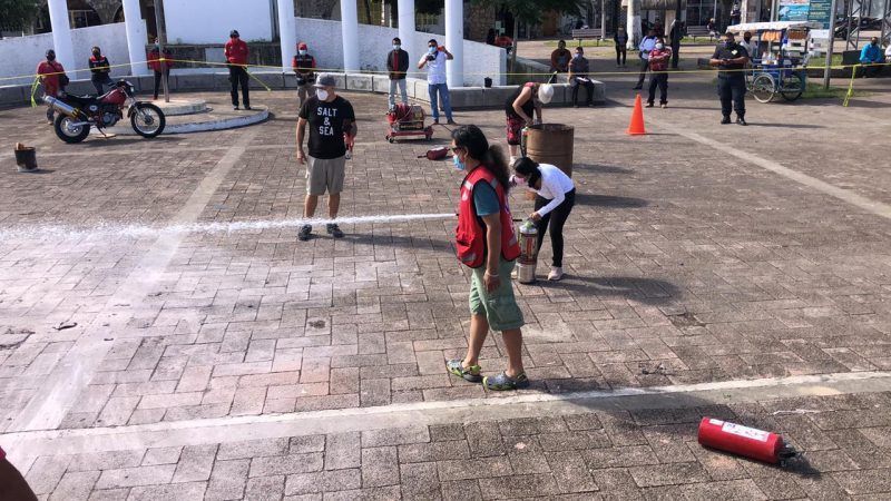 Cuerpos de emergencia de FCP recibieron un curso intensivo en nuevas técnicas de protección