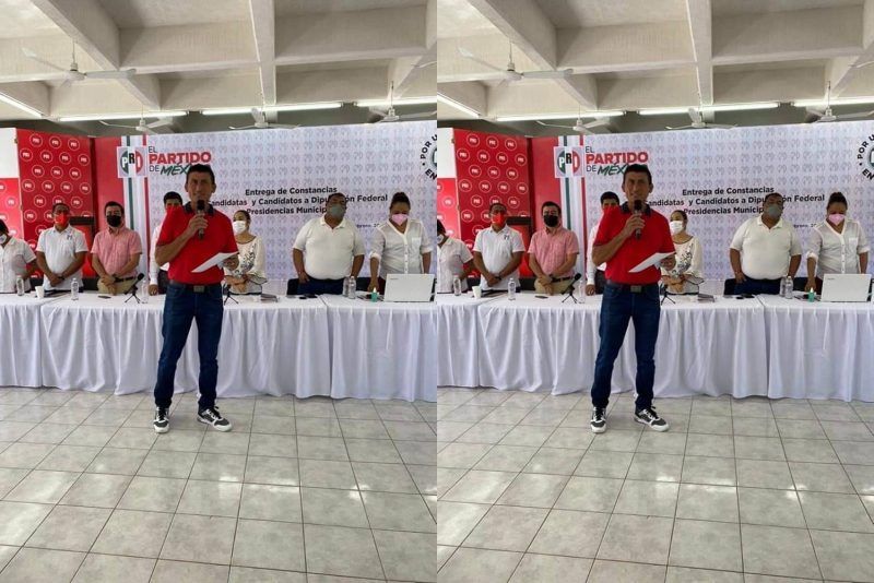 “Chepe” Contreras es el elegido como candidato del PRI a Presidente Municipal de Bacalar