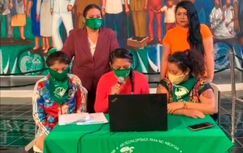 Que siempre no, feministas seguirán con la toma del Congreso