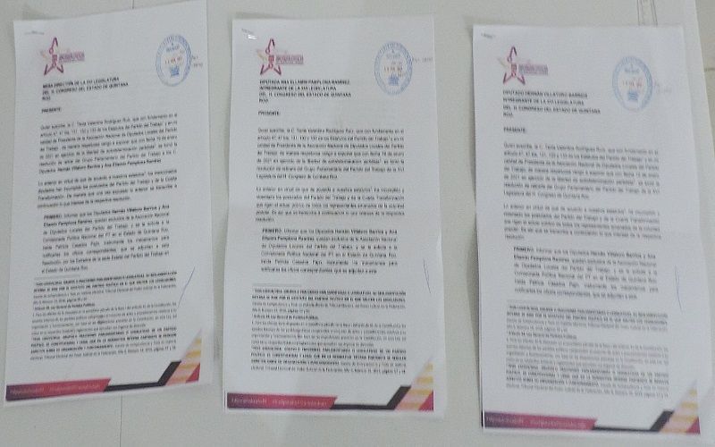 Ana Pamplona y Hernán Villatoro ya no son diputados petistas
