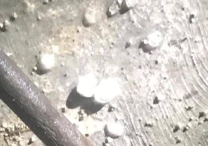 Cae granizo en la comunidad de Señor en Felipe Carrillo Puerto