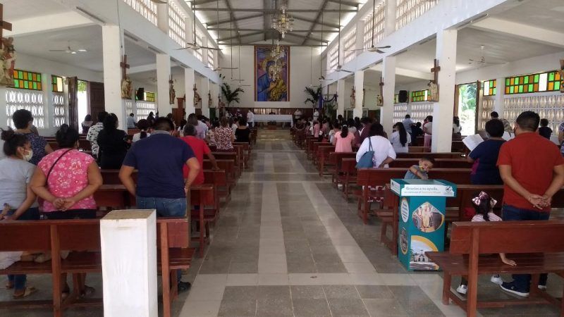 Iglesia de la Perpetuo Socorro oficializó la ceremonia religiosa del Miércoles de Ceniza