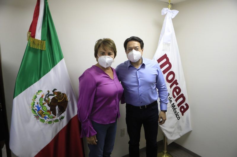 Mario Delgado Carrillo, confía en el proyecto de gobierno de Laura Beristain