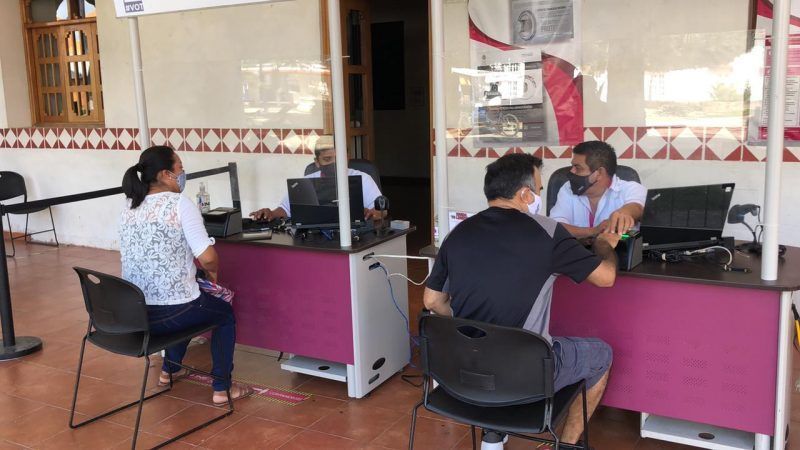 INE reabre módulo únicamente para la entrega de las credenciales
