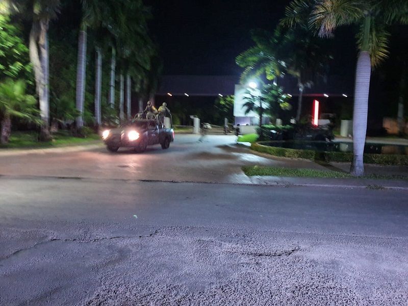 Impresionante operativo del ejército en Chetumal