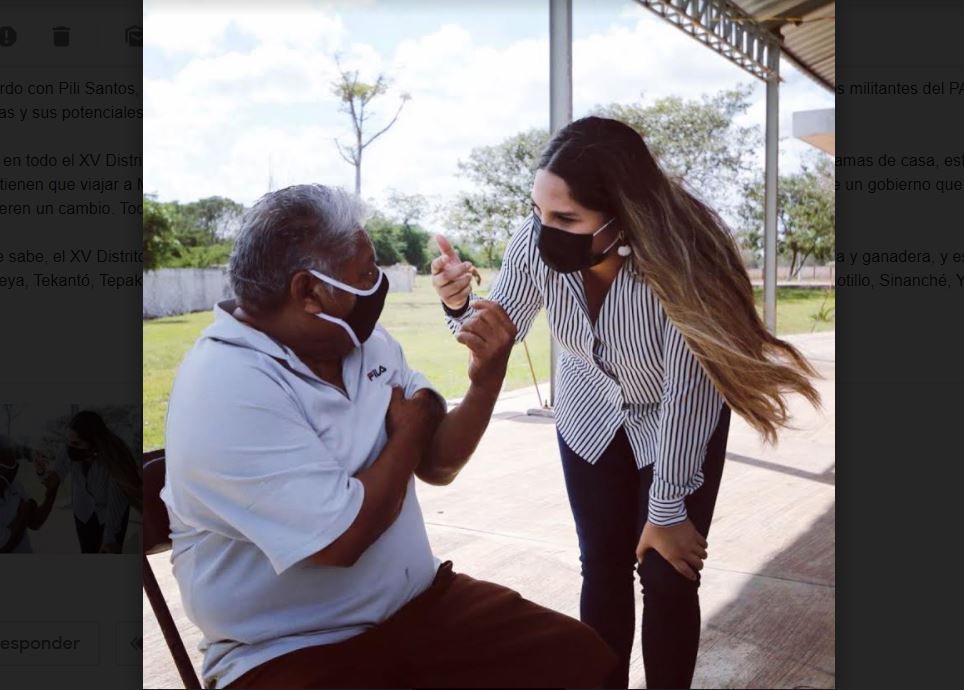 Pili Santos recibe el respaldo de la militancia panista en el XV Distrito