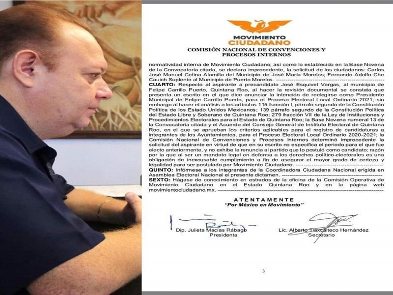 Le dicen: ¡No!; “ChakMex” pierde posibilidad de reelegirse en FCP