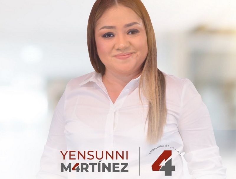 Yensunni Martínez anuncia su registro como aspirante a la candidatura de MORENA por OPB