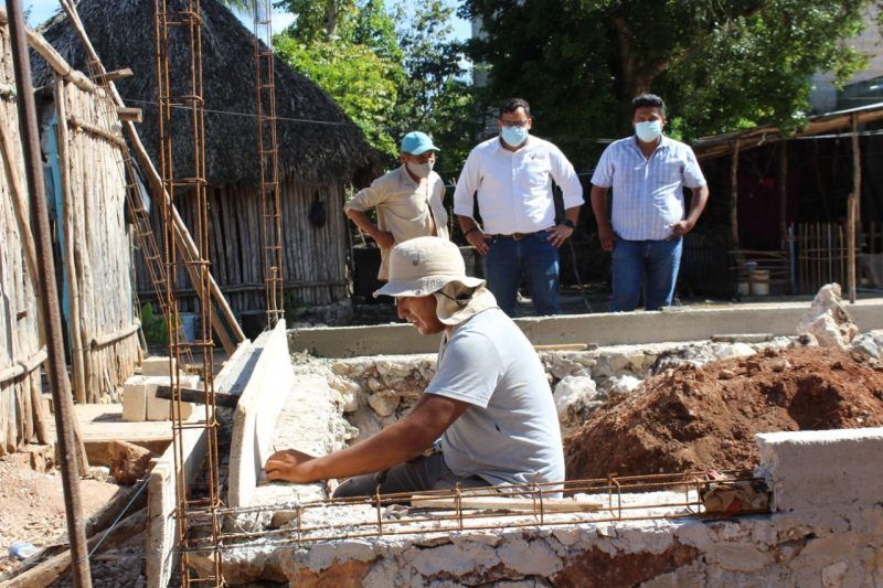 Acciones de vivienda para más familias necesitadas del municipio
