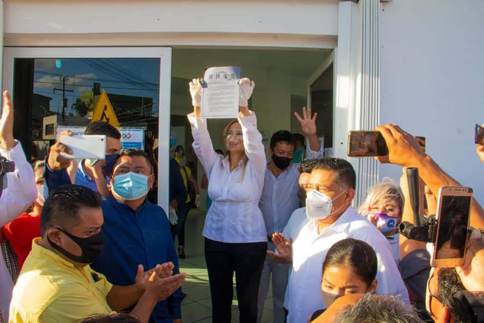 Lili Campos y Atena Ricalde se inscriben como candidatas del PAN por Solidaridad e Isla Mujeres