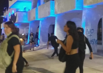 En poder de Amnistía Internacional represión policiaca en Cancún