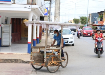 El «tricitaxi» opción pionera de transporte público en la Zona Maya que se resiste a desaparecer