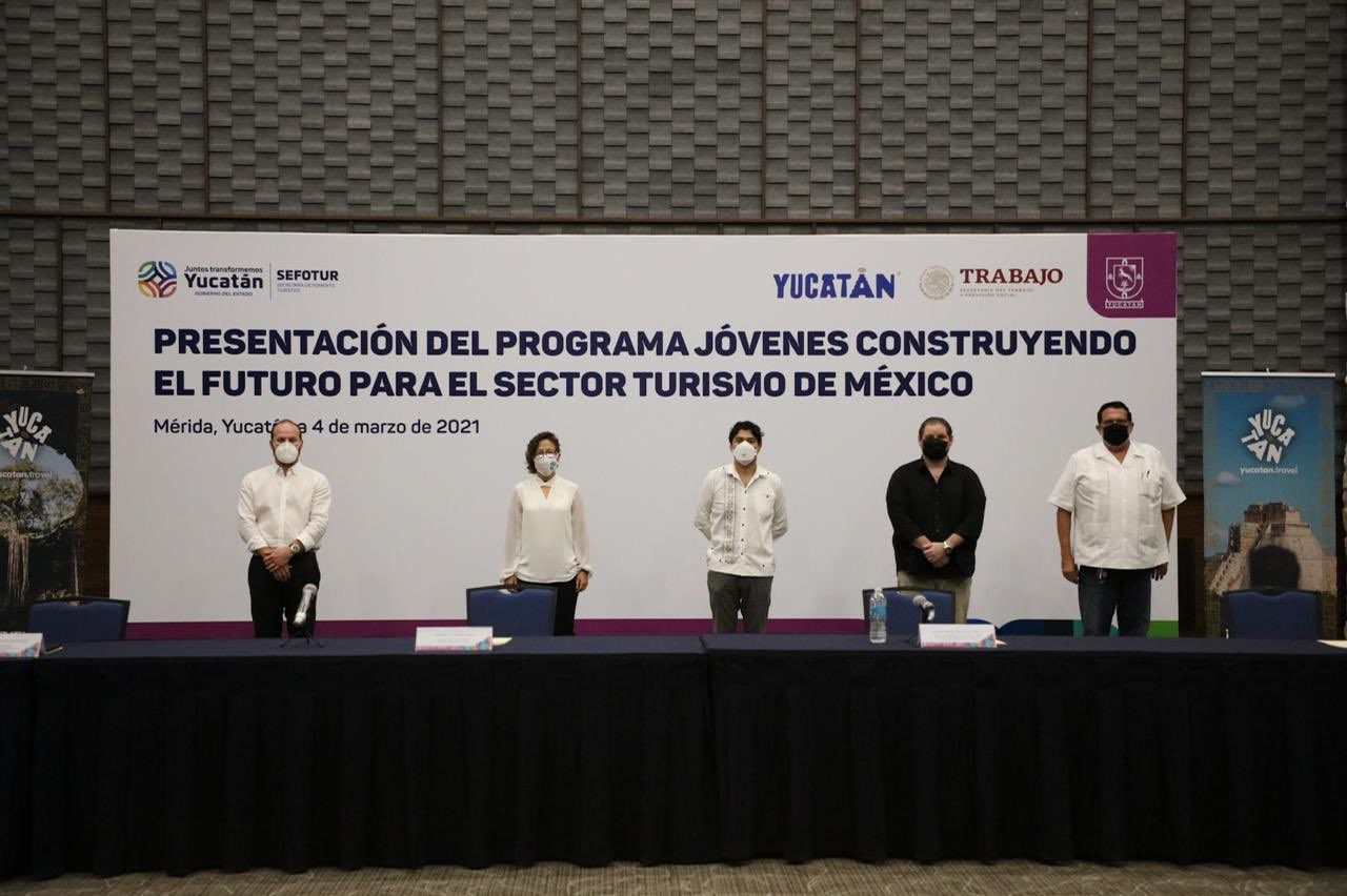 Programa “Jóvenes Construyendo el Futuro” se enfocará al sector turismo en Yucatán