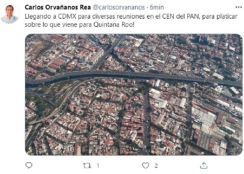 Carlos Orvañanos con la consigna de romper la alianza “Va por Quintana Roo” en Benito Juárez