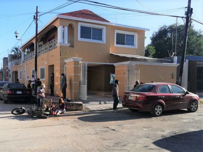 Dos lesionados en accidente, uno ameritó ser trasladado al Hospital General