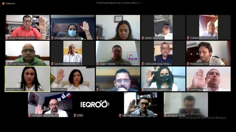 IEQROO aprobó los diseños generales de la documentación para el proceso electoral