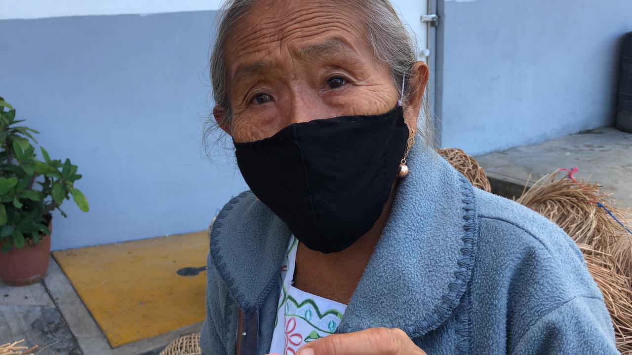 Artesana Bernardina Aké: lo más fácil es hacer sus artesanías, lo difícil es buscar dónde venderlas