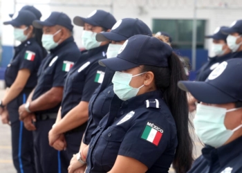 Cambios en la policía de Cancún por detención de funcionarios involucrados en balacera