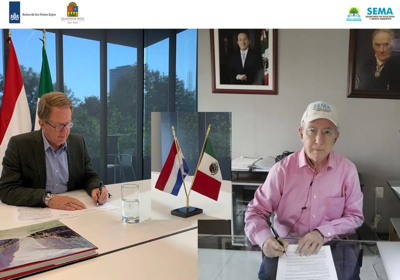 Quintana Roo y los Países Bajos trabajarán juntos en manejo costero