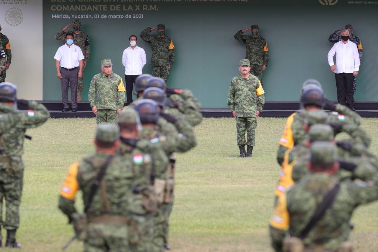 Cambio de mando en la X Región Militar