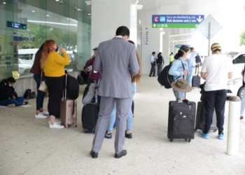 El aeropuerto de Cancún, con 296 operaciones en esta jornada