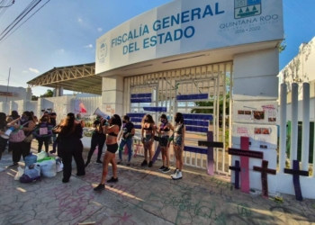 Se manifiestan redes feministas en Chetumal