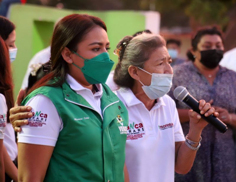 Blanca Merari Tziu afirma que los proyectos de Nacho Sánchez para Puerto Morelos siguen en pie