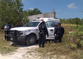 Encuentran cuerpo decapitado en terreno de la zona continental de Isla Mujeres