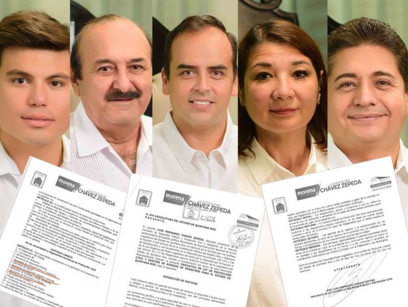Se fusila diputadillo iniciativa de ley para garantizar la salvaguarda de los quintanarroenses