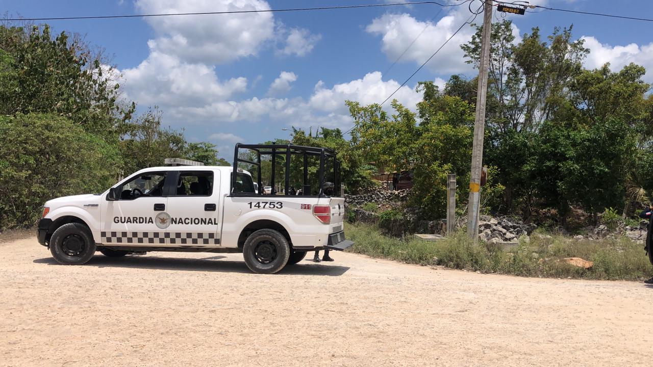Autoridades policíacas realizaron cateo en un domicilio de la colonia Plan de Ayutla