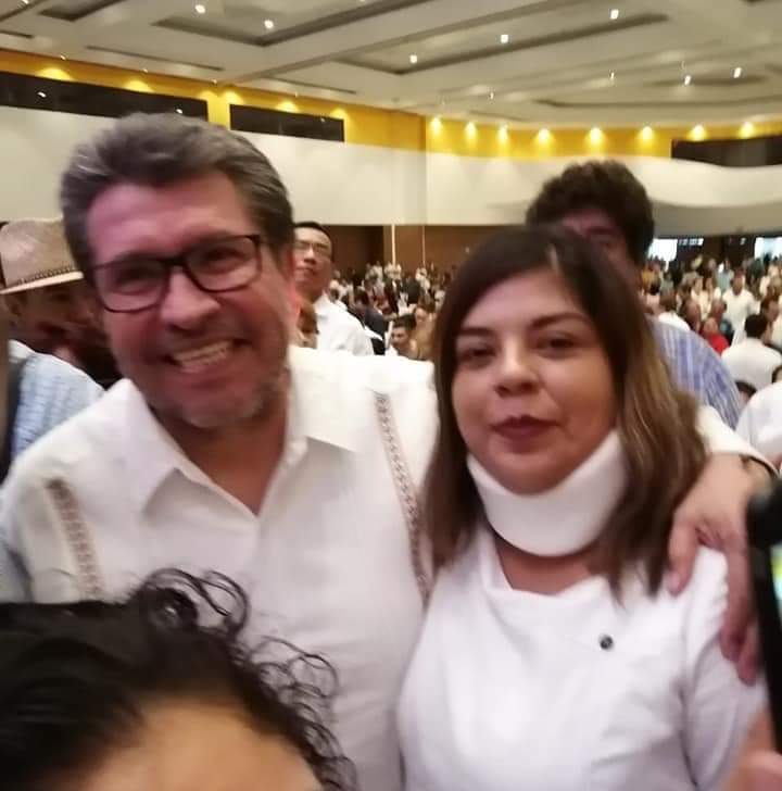 Detienen a suplente de diputa Ana Pamplona por ebria y rijosa