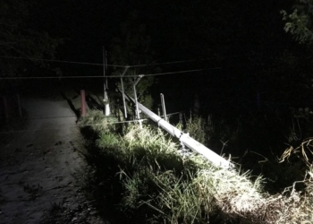 Se quedan sin luz 10 mil habitantes de la ribera del río Hondo