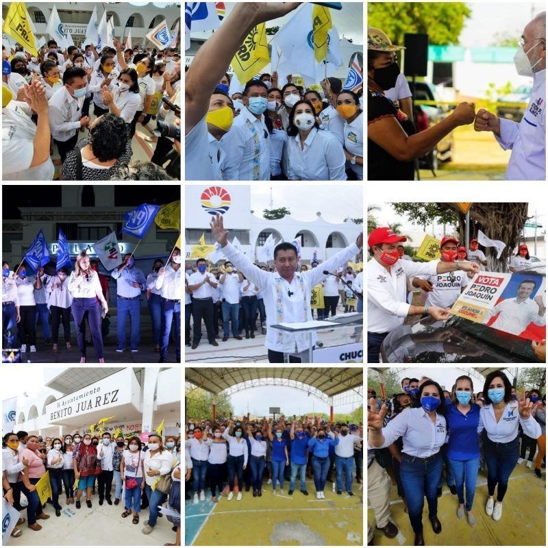 Con candidatos ciudadanos, “Va por Quintana Roo” inicia campaña: Mayuli Martínez