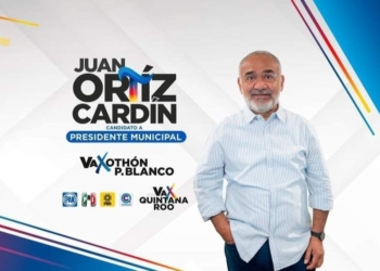 Con enérgico video mensaje, arranca campaña Juan Ortiz Cardín “Va por Othón P. Blanco”