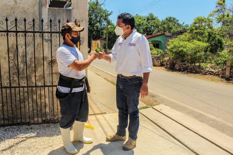 Homero Novelo, MORENA continuará transformando la imagen de Valladolid
